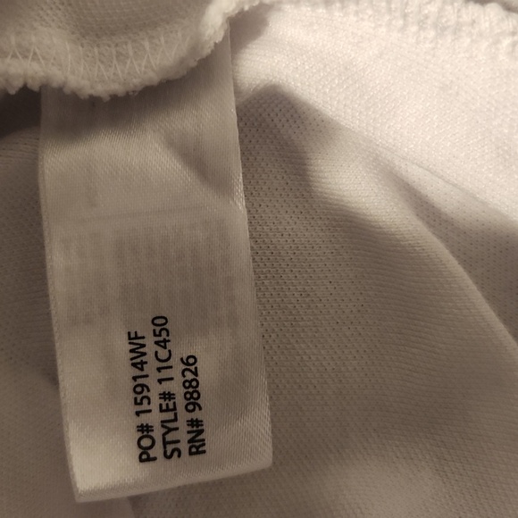 U.S. POLO Performance Pique White Shirt Size 2XL. - Picture 9 of 9
